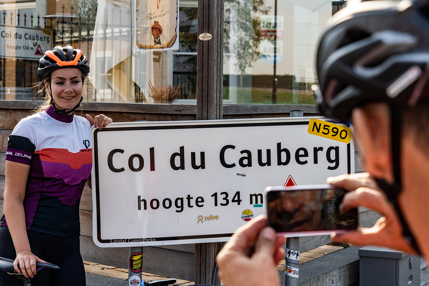 five countries finish cauberg landal biketrips fietssport
