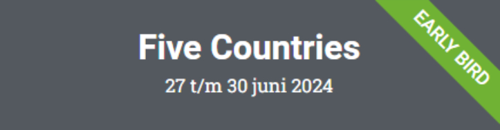 Fietsvakantie België Frankrijk Duitsland Luxemburg Early Bird Nederland